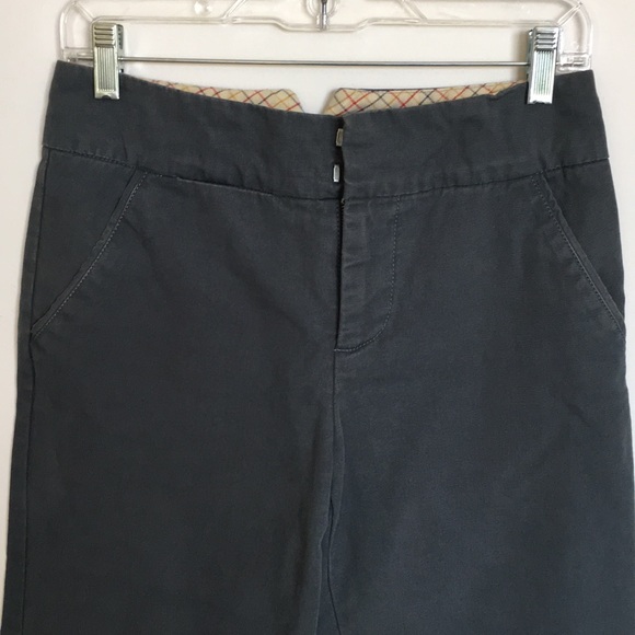 Marc Jacobs cropped cotton gray twill pants - Picture 2 of 8